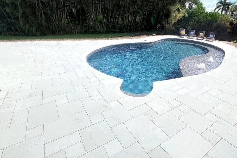 Natural Stone Paver: Marble <strong>Aurora Beige</strong>