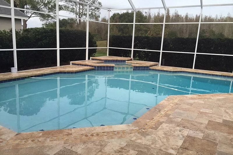 Natural Stone Paver: Travertine <strong>Noche</strong>