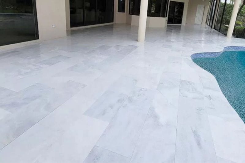 Natural Stone Paver: Marble <strong>Pasha White</strong>