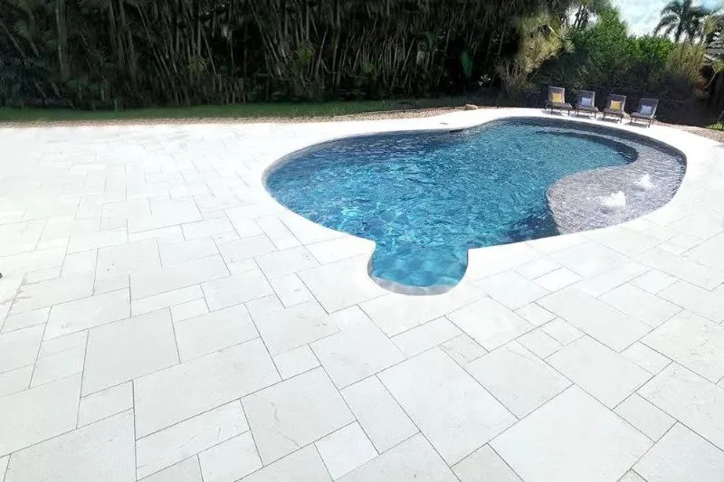 Natural Stone Paver: Marble <strong>Aurora Beige</strong>
