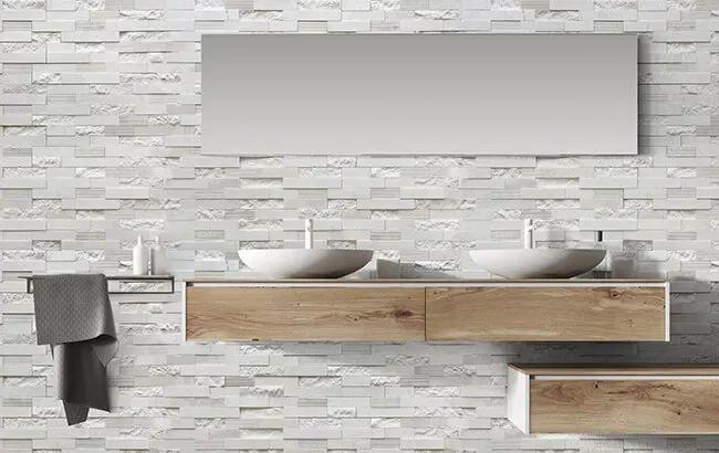 Natural Stone Veneer: Marble <strong>French Vanilla</strong>