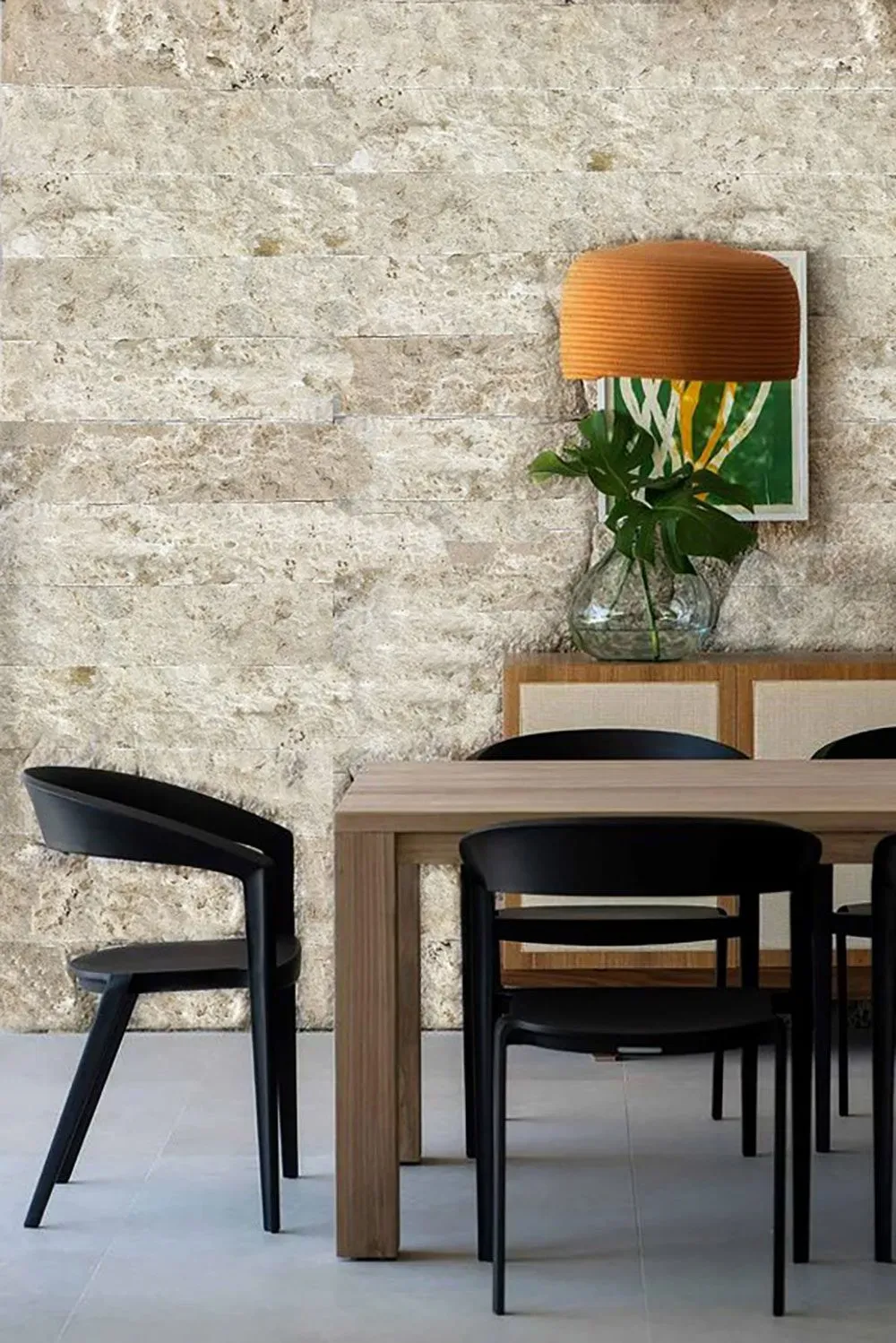 Natural Stone Veneer: Travertine <strong>Ivory</strong>